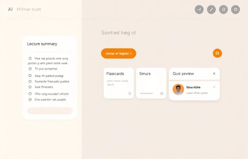 Preview of the teacher AI content studio interface
